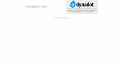 Desktop Screenshot of 4restoration.com